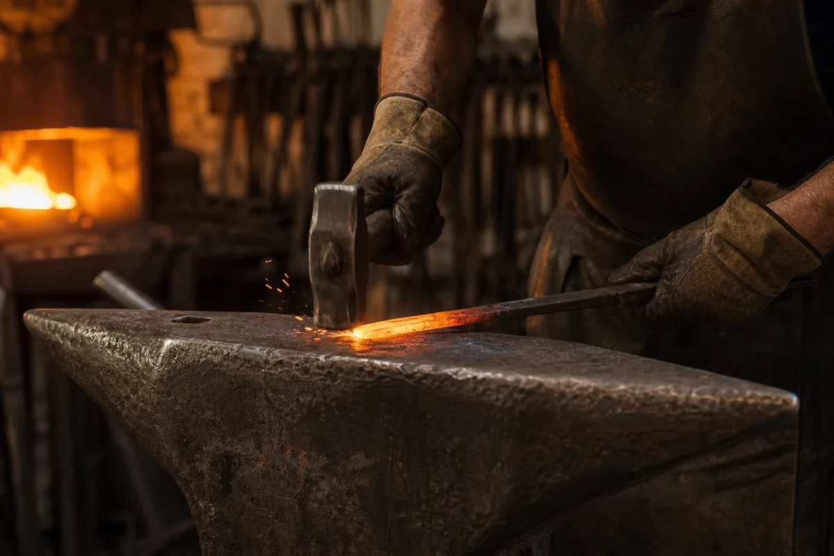 Artisanat fer forgé : gestes, histoire et savoir-faire