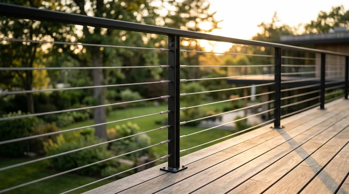 Garde-corps métalliques : normes, styles et installation