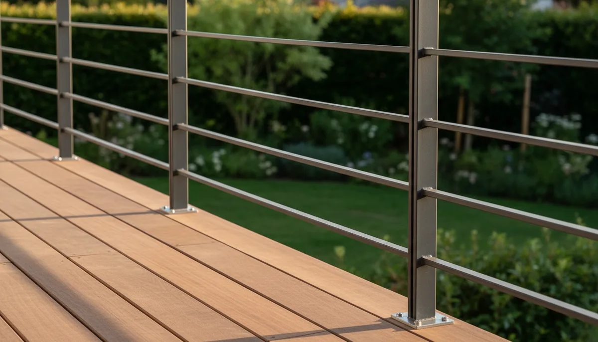 Garde-corps terrasse métal : styles, fixation et prix 2026