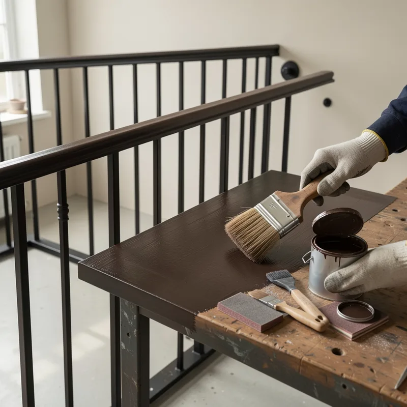 Peinture garde-corps : techniques, peintures et finitions durables