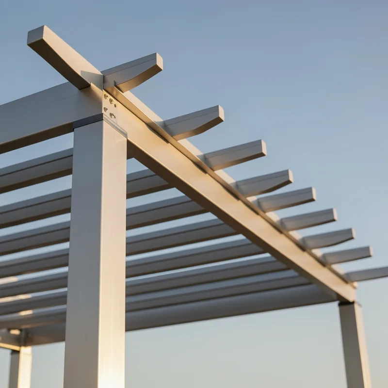 Pergola en métal ou aluminium : structures, avantages et choix 2026
