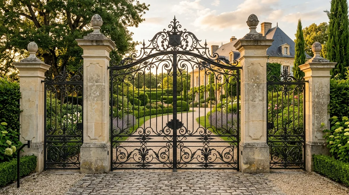 Portail en fer forgé : guide complet pour bien choisir